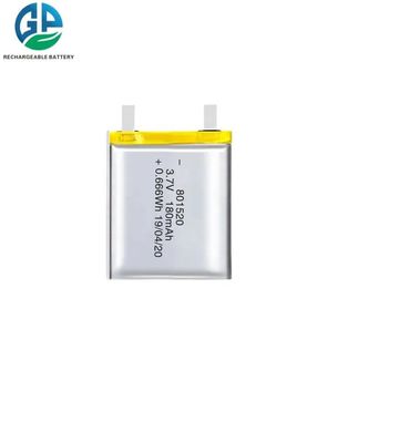 Li Ion Polymer Battery ricaricabile 3.7V 450mah 801520 1S 2S 3S KC ha approvato