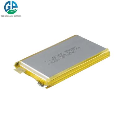 3.7v 18.5wh Batteria polimerica al litio personalizzata 5000mah 105085