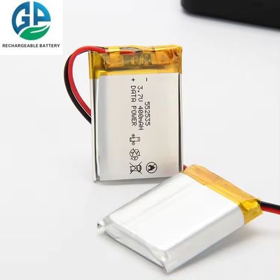 552535 400mah 450mah 3.7v Li-Polymer Battery Power Bank KC CB IEC62133 Approvato