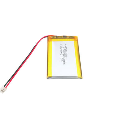 Litio della batteria dell'inseguitore di Li Polymer 654060 GPS 3,7 V 2000mah