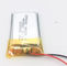 3.7V 250mah 502030 batteria ricaricabile ai polimeri di litio KC approvato