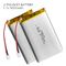 Capacità di LP105075 3.7V 5V 5000mAh Li Polymer Rechargeable Battery High