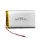 Capacità di LP105075 3.7V 5V 5000mAh Li Polymer Rechargeable Battery High