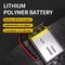 KC CB IEC62133 approvato Batteria Lipo ricaricabile 3.7V 500mAh 752035
