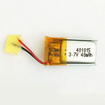 piccola batteria della batteria 401015 25mAh Lipo del polimero 3,7 V del Li della batteria