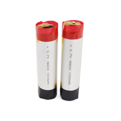 Batterie elettroniche rotonde del litio della sigaretta 350mAh 16600 10C 3.7v
