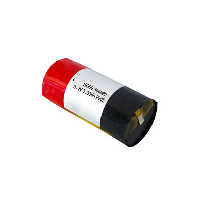 Litio cilindrico Ion Cell della batteria 10c di MSDS 900mAh 3,7 V 18350
