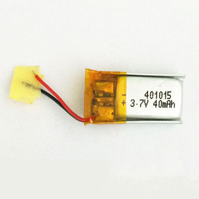 comprare Batteria Lipo della batteria ai polimeri di litio di dimensione 3.7V 25mAh 401015 per elettrodomestici fabbricazione online