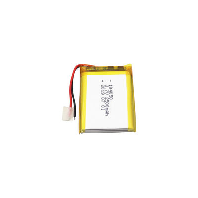 comprare KC Lithium Polymer Battery Packs 2500mAh 3.7V Batteria LiPo ricaricabile con 500 cicli di vita fabbricazione online