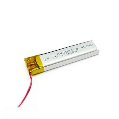buy Batteria ai polimeri di litio piccola approvata IEC62133 CB KC da 3,7 V 80 mAh per dispositivi portatili fabbricazione online
