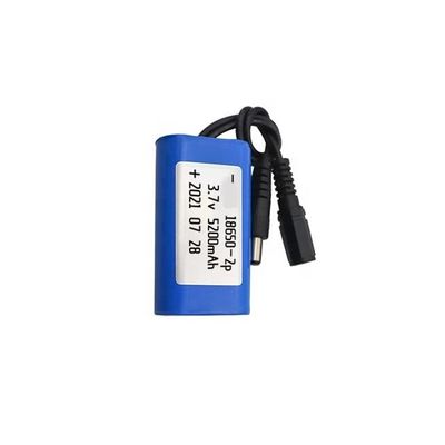 comprare 5200mah batteria al litio ricaricabile, 18650 2P 3.7V Li Ion Battery Pack online manufacture