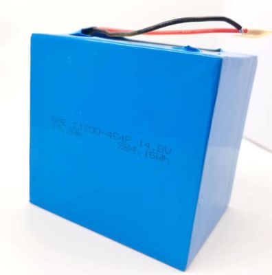 comprare 21700 4S4P batteria al litio 14,8V 19,2Ah con 500 cicli di vita e 1C tasso di scarica fabbricazione online