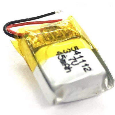 buy Piccola batteria al litio polimerico da 45mAh da 3,7 V con 500 cicli di vita per auricolari e dispositivi intelligenti fabbricazione online