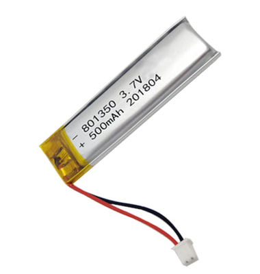 buy 801350 Batteria polimerica al litio da 3,7 V e 500 mAh con certificazione KC CB per auricolari TWS e dispositivi intelligenti fabbricazione online