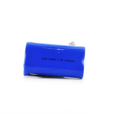 comprare KC approvato 18650 batteria al litio ricaricabile 7.4V 2200mAh per terminale POS e attrezzature mediche fabbricazione online