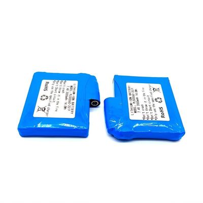 comprare Batteria al litio polimerico ad alta capacità 7.4V 2000mAh con 500 volte la durata del ciclo fabbricazione online