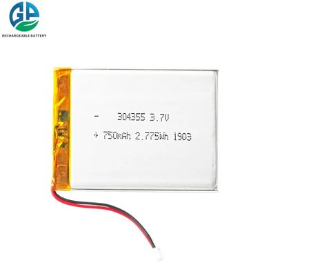 comprare Pacchetto 7.4v 750mah, Li Ion Battery ricaricabile 304355 della batteria del KC Lipo online manufacture