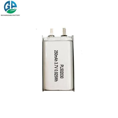 comprare 502030 pacchetto della batteria al litio del polimero del blocco alimentatore della batteria al litio 250mAh 3.7v online manufacture