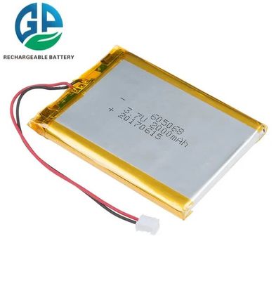 comprare KC UL approvato batteria li polimero 3,7 v 2000mah 605068 pacchetto di batteria li polimero online manufacture