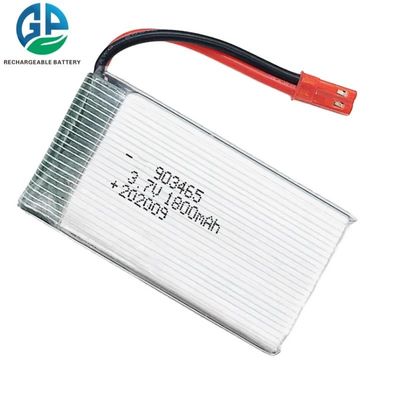 comprare Certificato KC 1800mAh 25C Discharge Rate Li Polymer Battery Pack 3.7V Batteria Lipo ricaricabile fabbricazione online