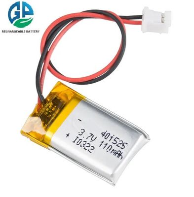 comprare 401525 Batteria ricaricabile 110mAh 3.7V KC IEC62133 Batteria litio-polimerizzata approvata fabbricazione online