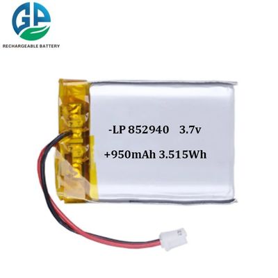 comprare 852940 Batteria al litio polimerico 950mah 3.7v online manufacture
