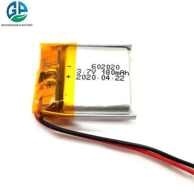 comprare 602020 Batteria ricaricabile al litio polimerico 3.7v 180mah Ce Fcc online manufacture