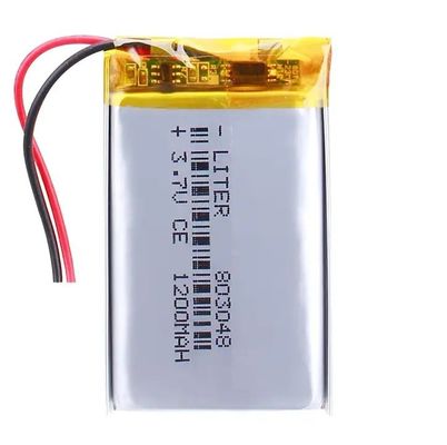 comprare 3.7V KC approvato 803048 1200mah Li-Polymer ricaricabile UL UN38.3 batteria al litio online manufacture