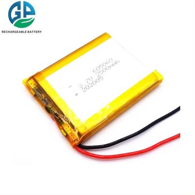 comprare KC ricaricabile 3.7V 2500mAh batteria al litio polimerico Lipo batteria pacchetto 605060 IEC62133 approvato online manufacture