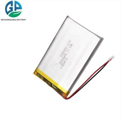 comprare Batteria ricaricabile Lipo 605080 Batteria agli ioni di litio 3.7v 3000mah KC CB IEC62133 Fabbrica professionale riconosciuta online manufacture