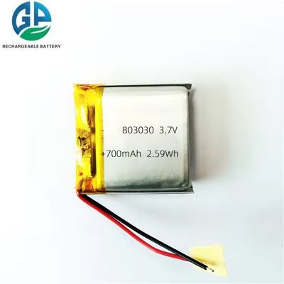 comprare Batteria KC Li polimerizzata di alta qualità all'ingrosso 803030 700mAh 800mAh 900mAh Lipo Litio 3.7v Batteria ricaricabile online manufacture