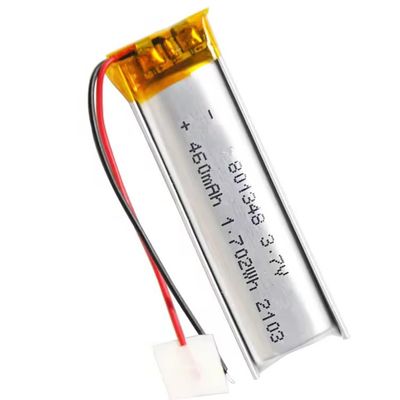comprare KC approvato Batteria Lipo 3.7V 460mah 801348 Batteria Li-ion polimerizzata Batteria polimerizzata al litio online manufacture