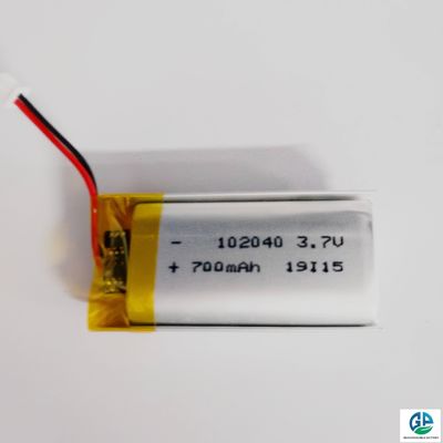 comprare Batteria polimerica agli ioni di litio ad alta capacità 3.7V 800mAh 500 volte 102040 3.7V 800mAh batteria certificata coreana KC online manufacture