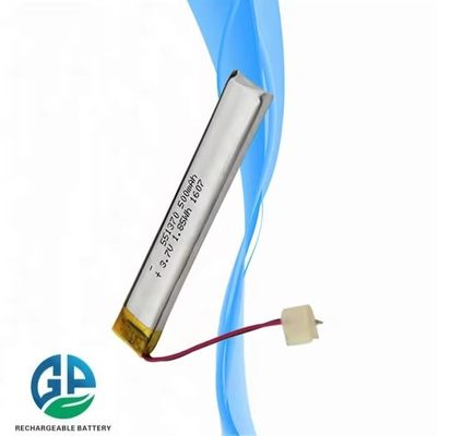 comprare Li Polymer KC Batteria ricaricabile Lipo 551370 Batteria Lipo 3.7v 500mAh Batteria per armadio a LED Lig online manufacture