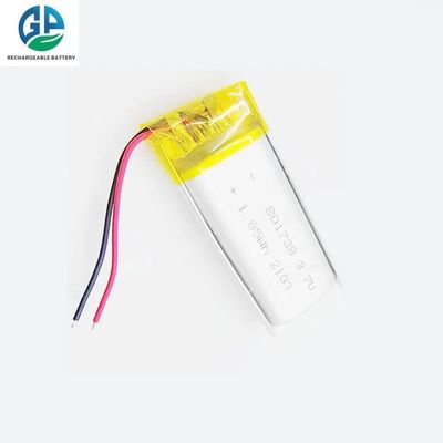 comprare KC CB approvato IEC62133 ricaricabile 801738 3.7V 500mAh 1.85Wh piccolo polimero online manufacture