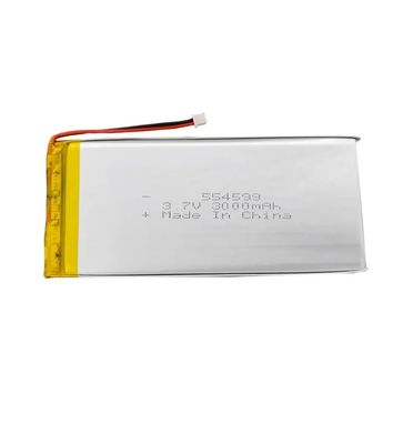 comprare Batteria al litio polimerico ad alta scarica 3.7v 554499 3000mah Batteria liquida piatta ricaricabile online manufacture