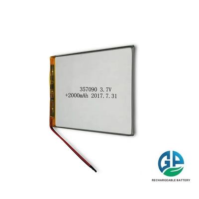 comprare Batteria Li-Polymer ad alta capacità 2500mAh Batteria Li-Polymer 3.7v 357090 Per Tablet online manufacture