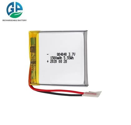 comprare Batteria ricaricabile di alta qualità 804040 1500mAh 3.7V per lampada da tavolo intelligente Batteria ad alta velocità di scarica 30C Max60C online manufacture