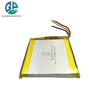 comprare 3.7v batteria ricaricabile KC polimero al litio 2000mah batteria Lipo ad alta capacità 634853 3.7v 2000mah online manufacture