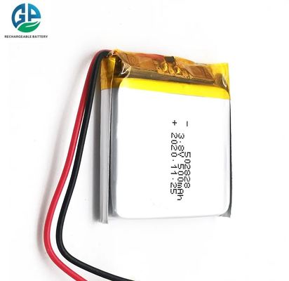 comprare KC approvato Batteria Lipo 502828 Batteria 500mah 1.9wh Batteria Li-polimero Prezzo migliore 3.8V Batteria ricaricabile al litio polimero online manufacture
