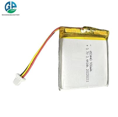 comprare Batteria ad alta velocità di scarica 653440 3.7V 930Mah Batteria ricaricabile agli ioni di litio Lipo Batteria al litio polimerico RoHS online manufacture