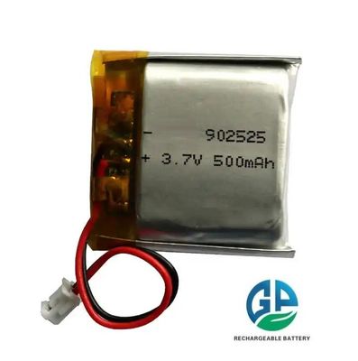 comprare KC CB IEC62133 Approvato Batteria polimerica al litio ricaricabile 3.7v 500mah 902525 Batteria polimerica al litio online manufacture