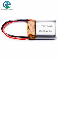 comprare Lithium Metal Polymer Batteries 3.7v 110mah KC High Quality Hot Selling Low Price Rechargeable 551522 3.7V 110mah online manufacture