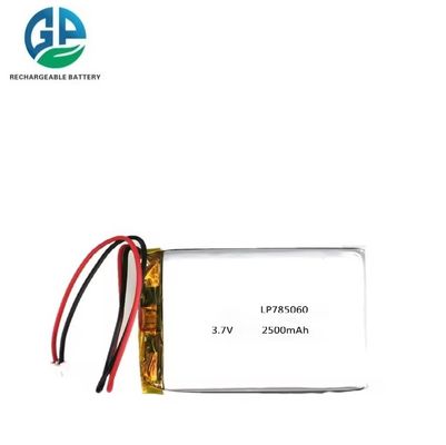 comprare Batteria ricaricabile ai polimeri di litio Lipo da 3,7 V 2500 mAh approvata KC IEC62133 per dispositivi di bellezza online manufacture