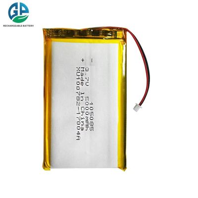 comprare High Capacity 3.7v 18.5wh Custom Lithium Polymer Battery Rechargeable Lithium Polymer Battery 105085 3.7V 5000mah online manufacture