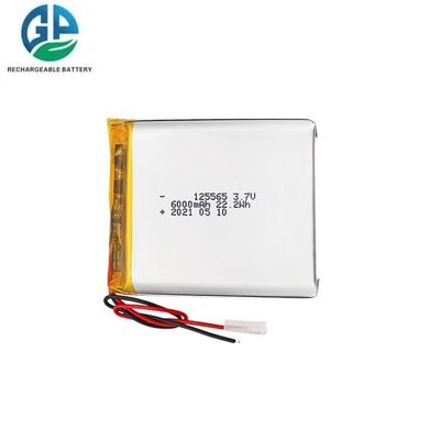 comprare 6000mAh 3.7V 1S batteria ricaricabile al litio polimerico pacchetto batteria Lipo personalizzata con presa online manufacture