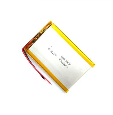 comprare Alta capacità 3.7V 4000mAh Batteria polimerica agli ioni di litio 500 volte ricaricabile polimero di litio 5000mAh 3.7v 4000mah 606090 online manufacture