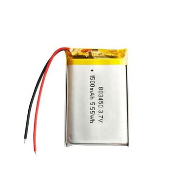 comprare 803450 Batteria Lipo 3.7V 1500mAh con 500 cicli di vita Batteria polimerica al litio ricaricabile fabbricazione online