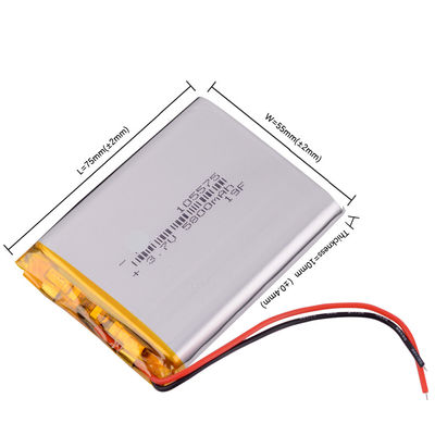 comprare 105575 batterie del litio di 3.7v Li Polymer Battery 5800mah per la Banca di potere online manufacture