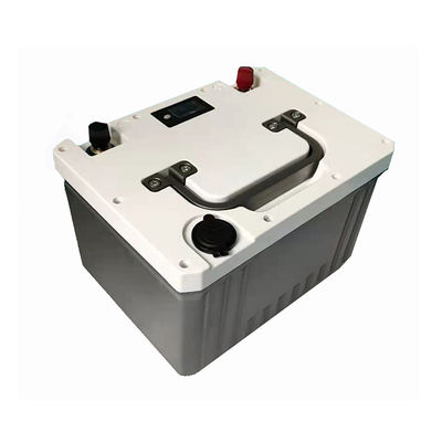 comprare pile secondarie a energia solare di 12V 100AH /24V 50Ah per il carretto di golf online manufacture